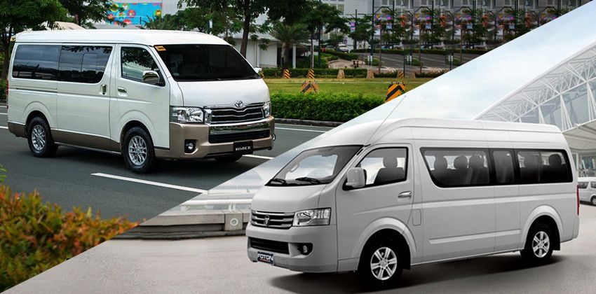 Toyota Hiace or Foton View Traveller