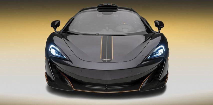 McLaren 600LT in stealth grey 