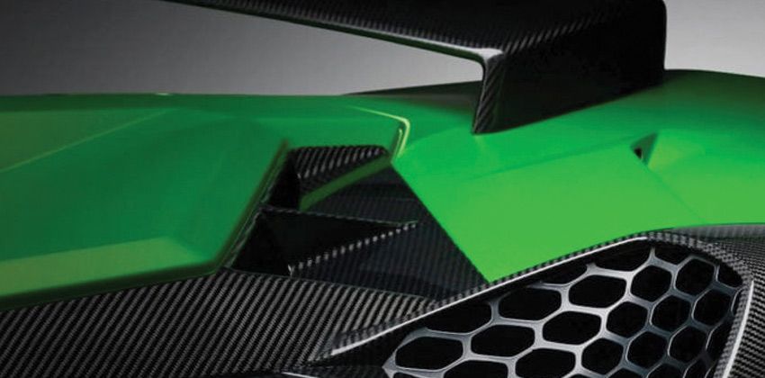 Lamborghini Aventador SVJ rear wing