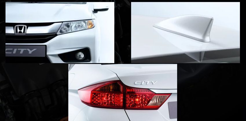 honda city exterior features