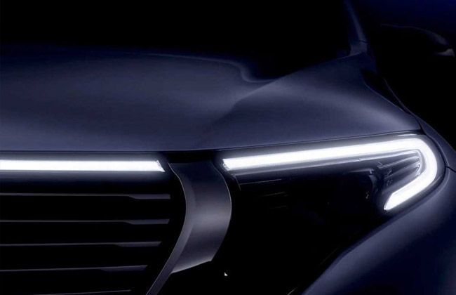 Mercedes-Benz EQ C electric SUV teased