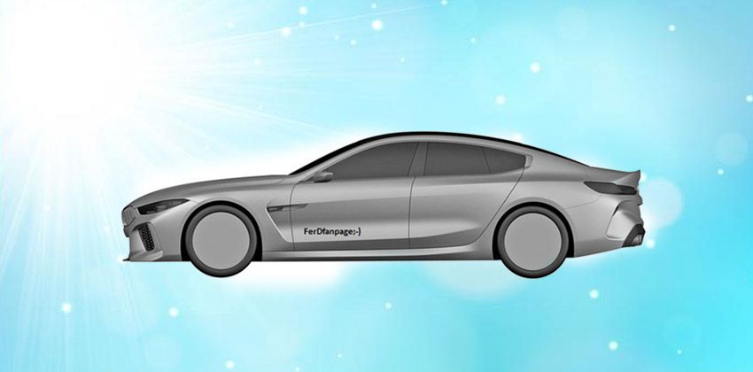 M8 Gran Coupe patent side image 