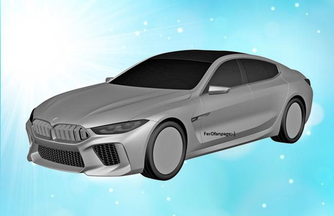 BMW’s to-be-launched flagship coupe revealed through patent images