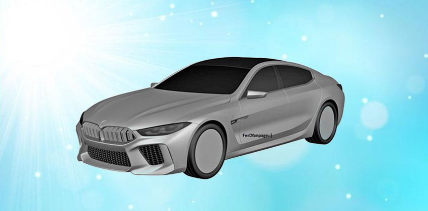 M8 Gran Coupe patent image 