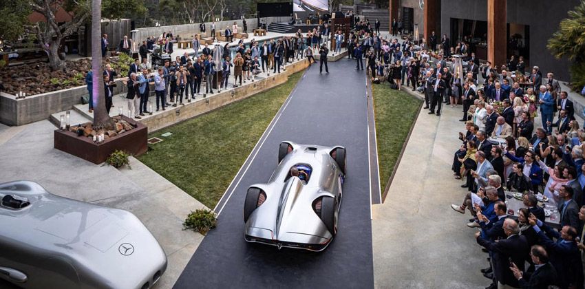 Mercedes Benz Vision EQ Silver Arrow image