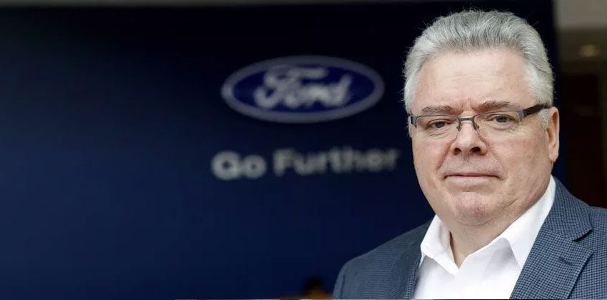 Managing Director of Ford, Mr Bertrand Lessard 