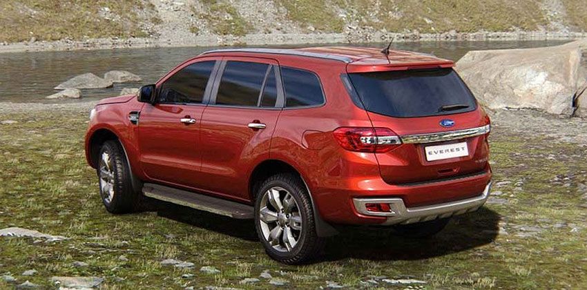 ford everest rear
