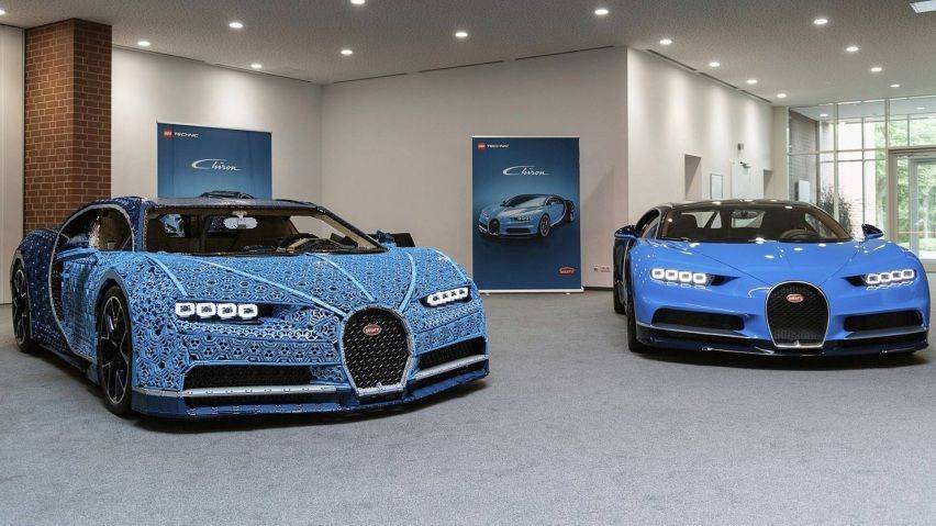 Lego Bikin Bugatti Chiron Versi Elektrik