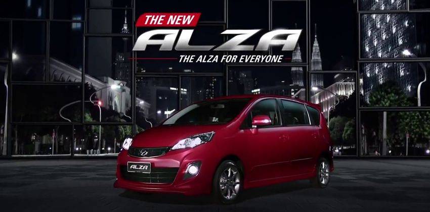 Perodua Malaysia released first official image of Alza facelift  Zigwheels