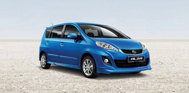 Perodua Malaysia released first official image of Alza 