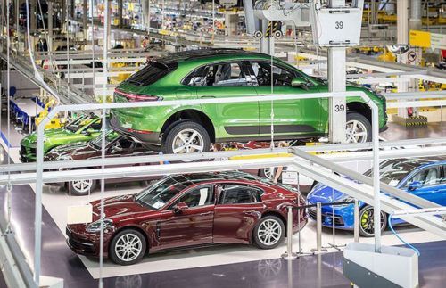 2019 Porsche Macan hits production at the Leipzig plant