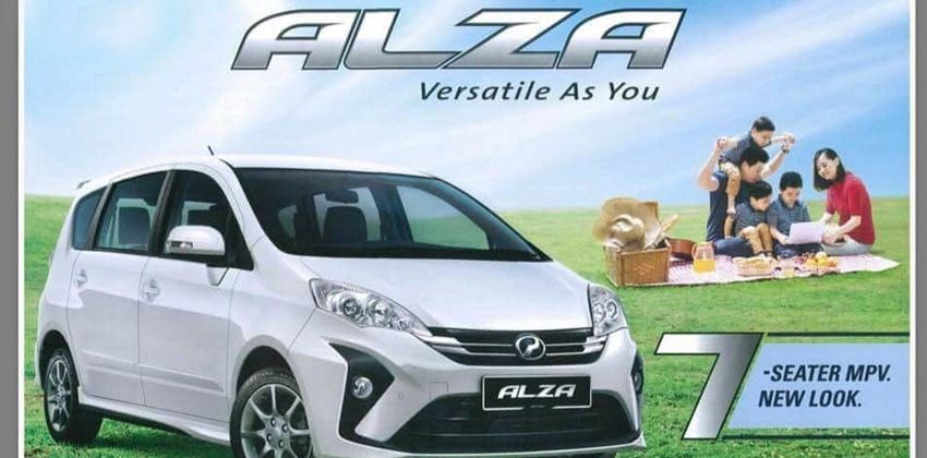 New Perodua Alza brochure leaked