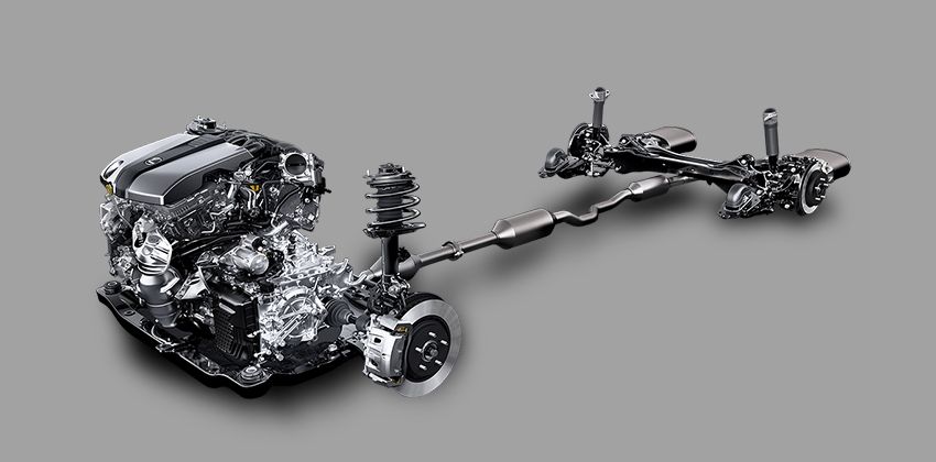 2019 Lexus ES CHASSIS