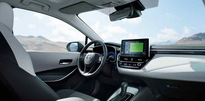 2019 Corolla Touring Sports wagon interior
