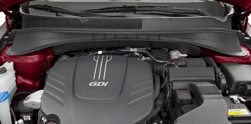 Kia Sorento facelift ENGINE