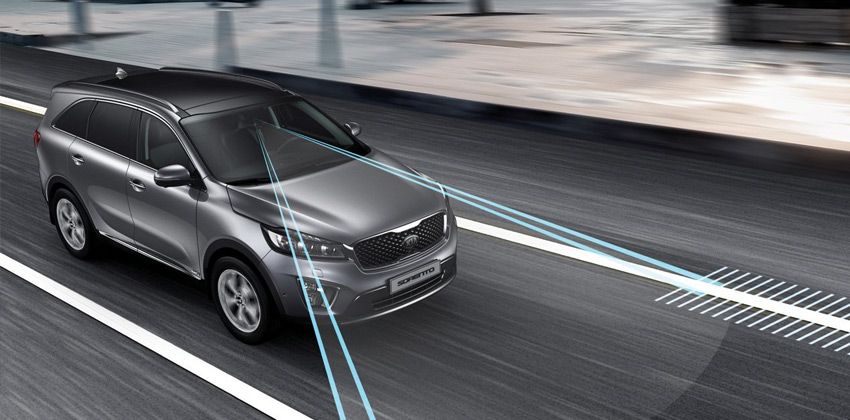 Kia Sorento facelift SAFETY