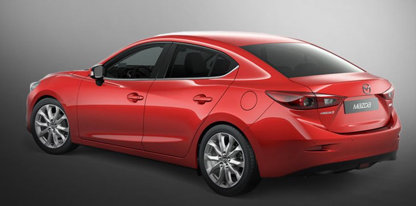 Mazda 3 Sedan rear