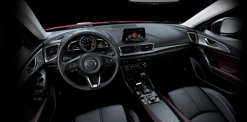 Mazda 3 Sedan interior