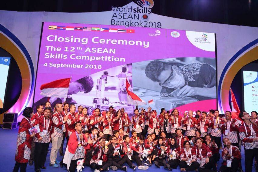 Toyota Indonesia Sabet Dua Medali Pada Asean Skill Competition 2018