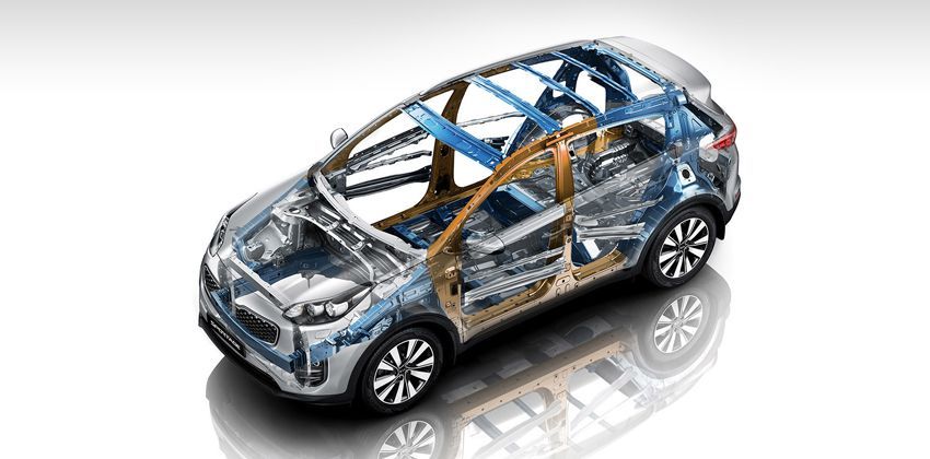  Kia Sportage frame
