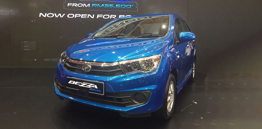 Perodua Bezza exterior
