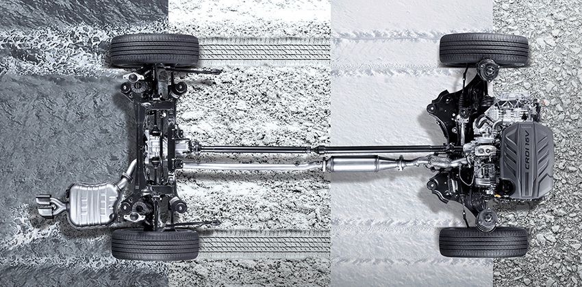 2019 Hyundai Santa Fe chassis