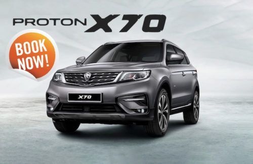 Booking of Proton first SUV, the X70 starts in Malaysia