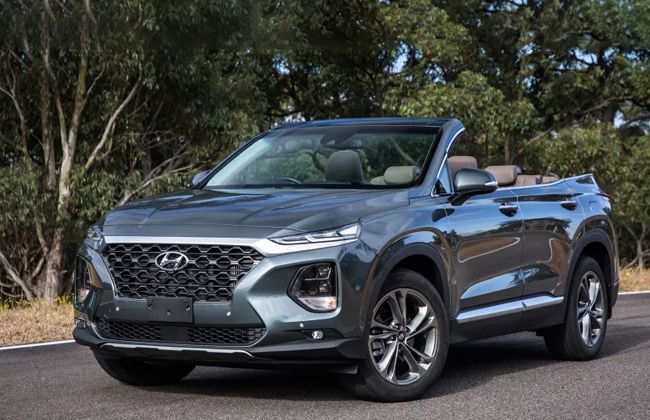 Hyundai’s roof-less Santa Fe SUV revealed