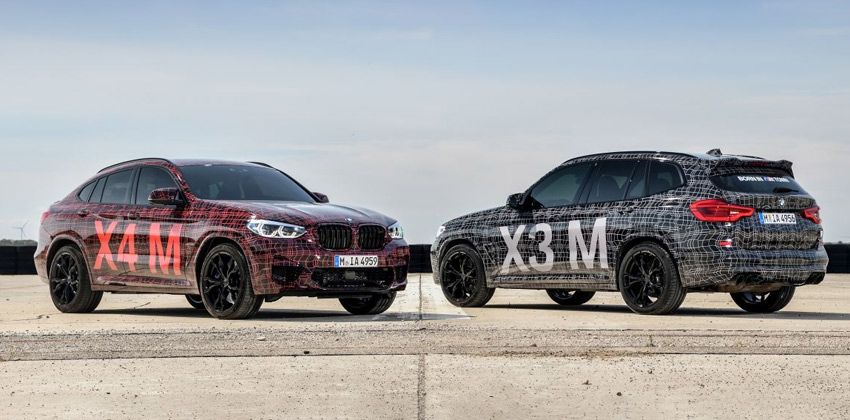 BMW X3 M and X4 M side