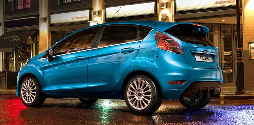 Fiesta hatchback rear