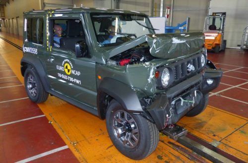 Suzuki Jimny 2018 Cuma Dapat Tiga Bintang Uji Tabrak Euro NCAP