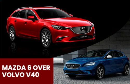 Mazda 6 or Volvo V40 - The one above!