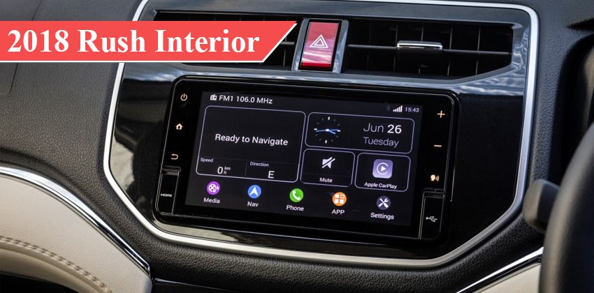 toyota rush interior