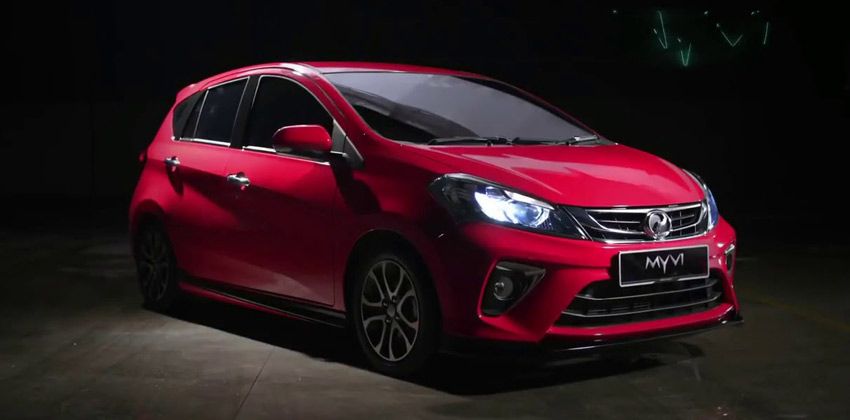 2018 Perodua Myvi side
