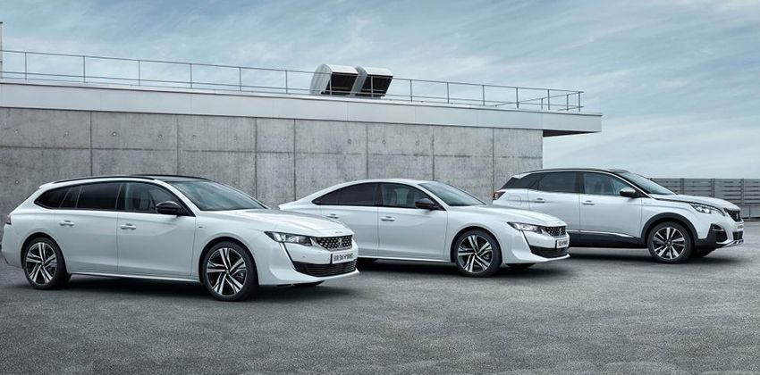 Peugeot plug-in hybrid versions