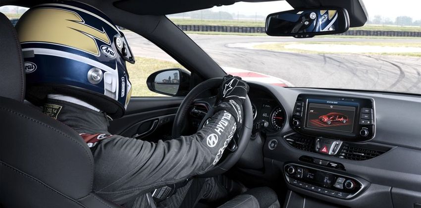 2019 Hyundai i30 N interior