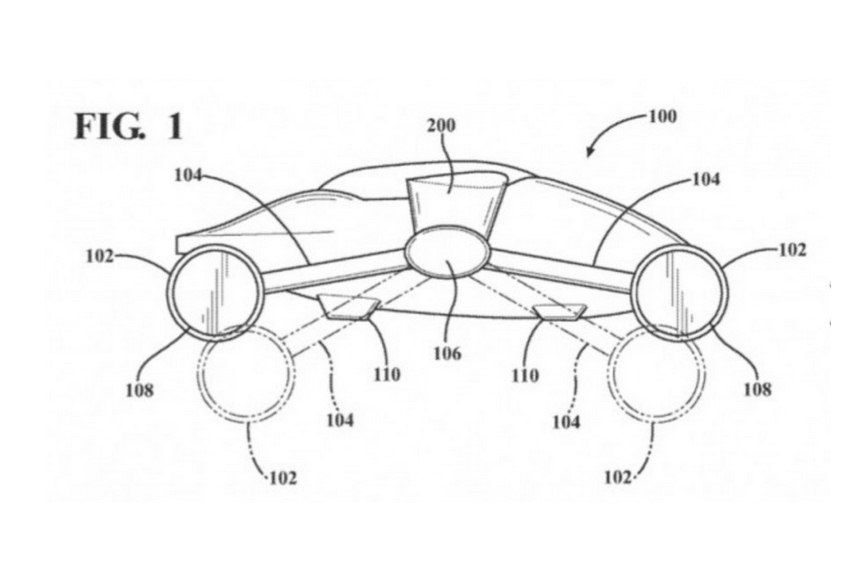 Desain Mobil Terbang Toyota