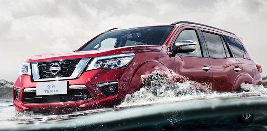 NISSAN TERRA 2018 WATER WADING 