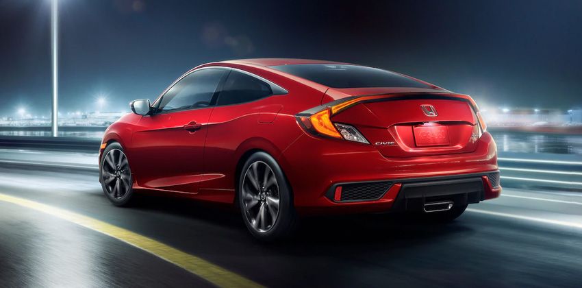 2019 Honda Civic Sport rear