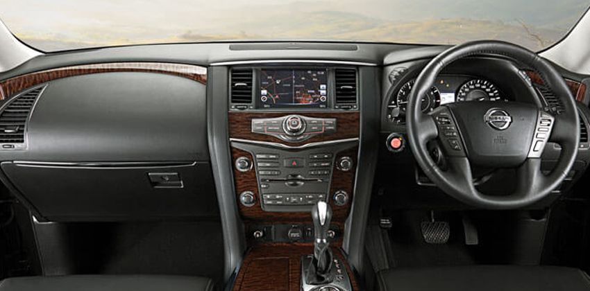 2019 Nissan Patrol cabin