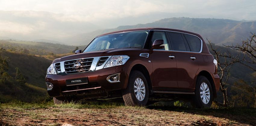 new Nissan Patrol front