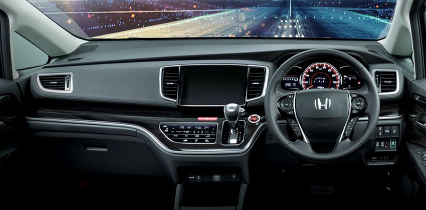 2018 Honda Odyssey dashboard