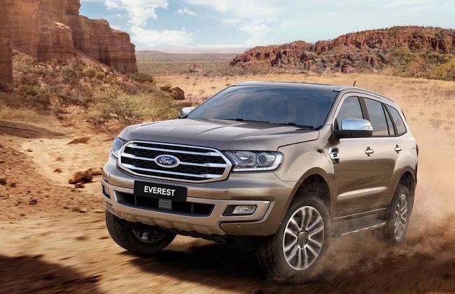 Ford Everest facelift launched in Malaysia with new engine options