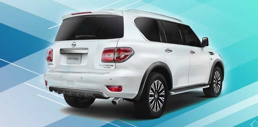  2019 Nissan Patrol REAR