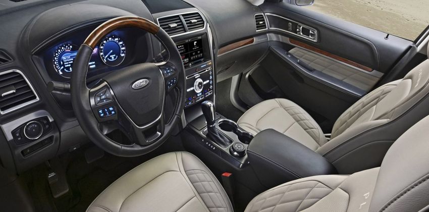 all-new Explorer interior