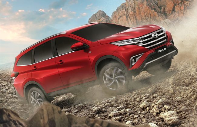 Updated Toyota Rush to be launched in Malaysia on October 18