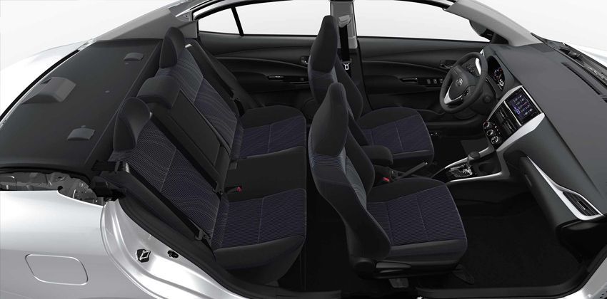 2019 Toyota Vios cabin