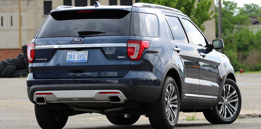 2019 Ford Explorer rear