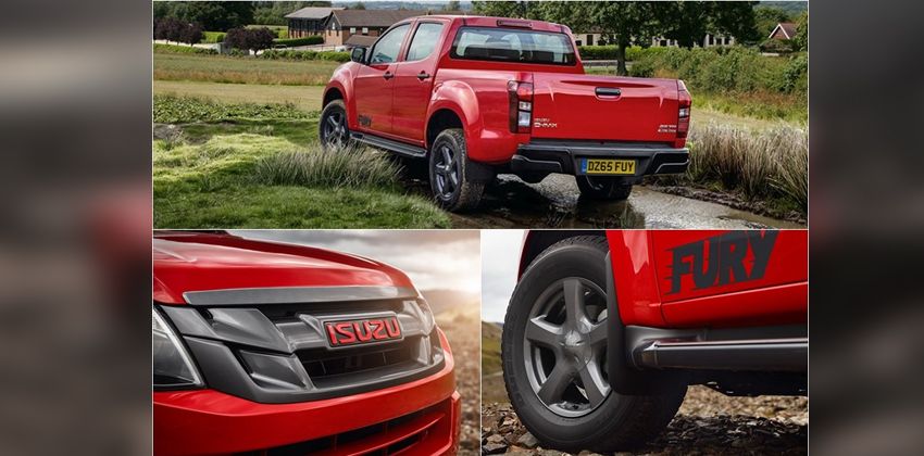 new Isuzu D-Max Fury exterior
