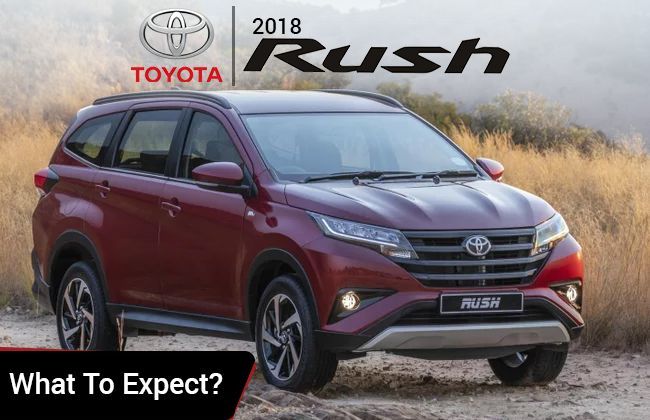 2018 Toyota Rush: What to expect